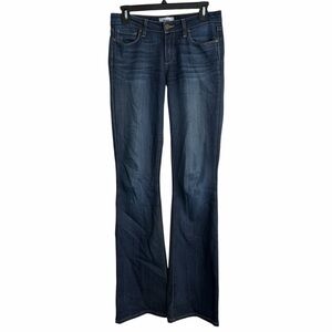 PAIGE‎ Skyline Boot Cut Alanis Dark Wash Jeans Size 27